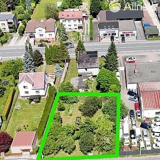 Prodej stavební parcely 840 m² Šenov, Těšínská, Šenov, okres Ostrava-město