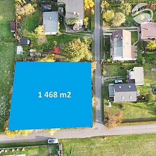 Prodej stavební parcely 1468 m² Žabeň, Žabeň, okres Frýdek-Místek