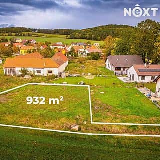 Prodej stavební parcely 932 m² Nová Ves, Nová Ves, okres Český Krumlov
