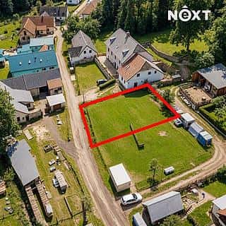 Prodej stavební parcely 366 m² Nová Bystřice, Nová Bystřice, okres Jindřichův Hradec