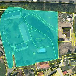 Prodej stavební parcely 8207 m² Tábor, Družstevní, Tábor