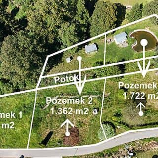 Prodej stavební parcely 1362 m² Opatovec, Opatovec, okres Svitavy