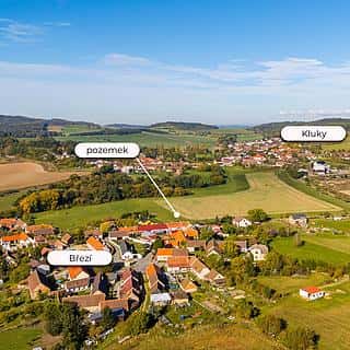 Prodej stavební parcely 1877 m² Kluky, Kluky, okres Písek