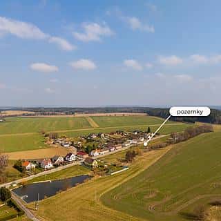 Prodej stavební parcely 1282 m² Borovany, Borovany, okres Písek