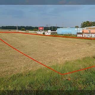 Prodej komerčního pozemku 3503 m² Pištín, Pištín, okres České Budějovice