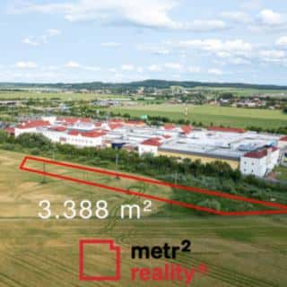 Prodej komerčního pozemku 3388 m² Olomouc, Olomouc