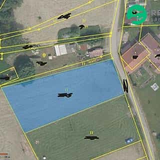 Prodej stavební parcely 1800 m² Brniště, Brniště, okres Česká Lípa