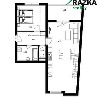 Prodej bytu 2+1 110 m² Nýrsko, Nýrsko, okres Klatovy