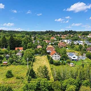 Prodej stavební parcely 1346 m² Kamenice, Kamenice, okres Praha-východ
