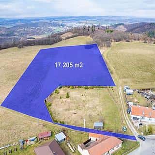Prodej stavební parcely 17205 m² Újezd u Boskovic, Újezd u Boskovic, okres Blansko