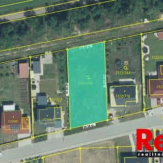 Prodej stavební parcely 846 m² Pohořelice, U Větrolamu, Pohořelice, okres Brno-venkov