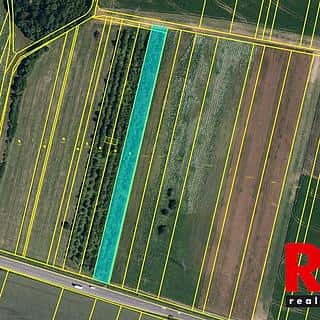 Prodej zemědělské půdy 5651 m² Hodějice, Hodějice, okres Vyškov
