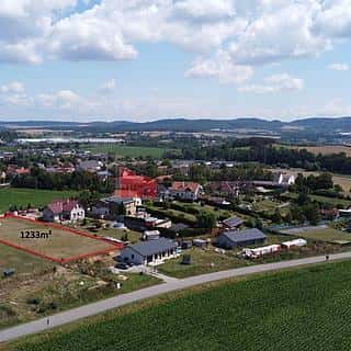 Prodej stavební parcely 1233 m² Dobev, Dobev, okres Písek