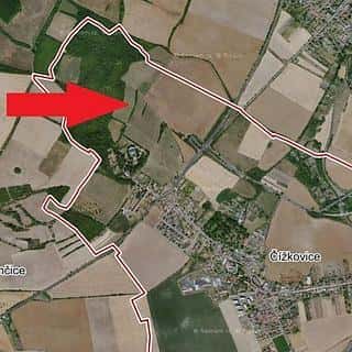 Prodej zemědělské půdy 7073 m² Čížkovice, Čížkovice, okres Litoměřice