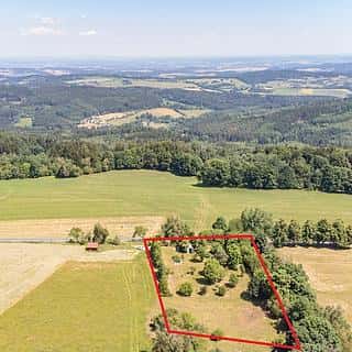 Prodej stavební parcely 4306 m² Strašín, Strašín, okres Klatovy