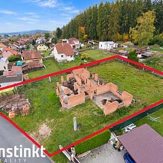 Prodej stavební parcely 1453 m² Těškov, Těškov, okres Rokycany