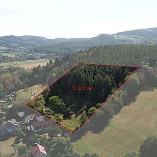 Prodej stavební parcely 9219 m² Nezdice na Šumavě, Nezdice na Šumavě, okres Klatovy