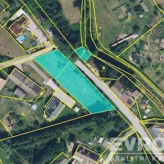 Prodej stavební parcely 1234 m² Horní Kalná, Horní Kalná, okres Trutnov