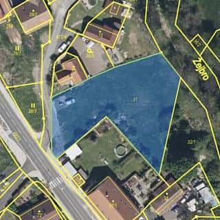 Prodej stavební parcely 1782 m² Chrast, Chrast, okres Chrudim