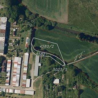 Prodej zemědělské půdy 1984 m² Hulín, Hulín, okres Kroměříž