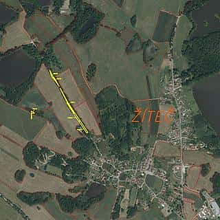 Prodej ostatních pozemků 3048 m² Chlum u Třeboně, Chlum u Třeboně, okres Jindřichův Hradec