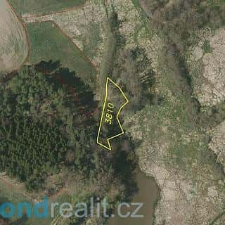 Prodej ostatních pozemků 874 m² Velký Ratmírov, Velký Ratmírov, okres Jindřichův Hradec