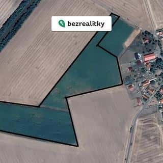 Prodej zemědělské půdy 95000 m² Býkev, Býkev, okres Mělník