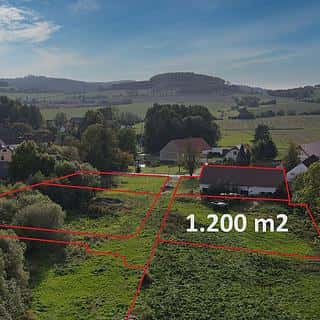 Prodej stavební parcely 1200 m² Sedlec-Prčice, Sedlec-Prčice, okres Příbram