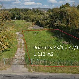 Prodej stavební parcely 1212 m² Sedlec-Prčice, Sedlec-Prčice, okres Příbram