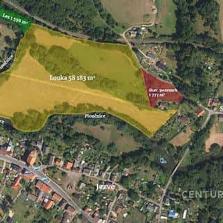 Prodej louky 59956 m² Stružnice, Stružnice, okres Česká Lípa