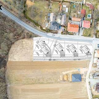 Prodej stavební parcely 3987 m² Jinošov, Jinošov, okres Třebíč