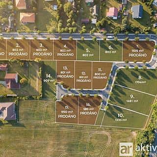 Prodej stavební parcely 909 m² Vojkov, Vojkov, okres Benešov
