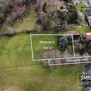 Prodej stavební parcely 805 m² Křesetice, Křesetice, okres Kutná Hora