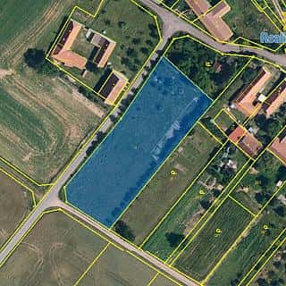 Prodej stavební parcely 3572 m² Rešice, Rešice, okres Znojmo