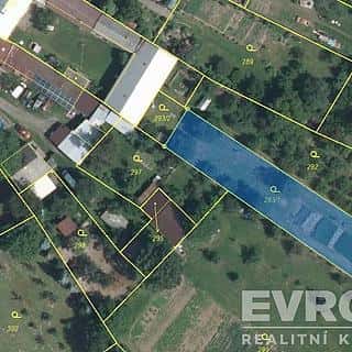 Prodej zahrady 1242 m² Bukovany, Bukovany, okres Olomouc