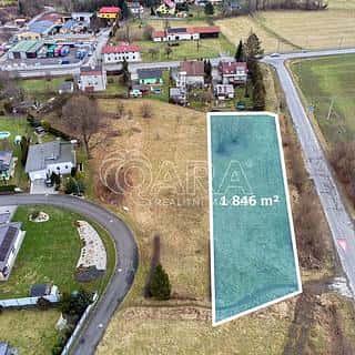Prodej stavební parcely 1846 m² Brušperk, Brušperk, okres Frýdek-Místek