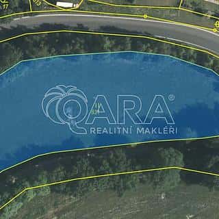 Prodej stavební parcely 3403 m² Počaply, Počaply, okres Příbram