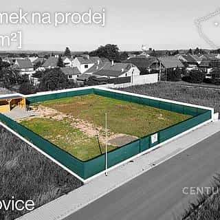 Prodej stavební parcely 839 m² Cvrčovice, Polní, Cvrčovice, okres Kladno