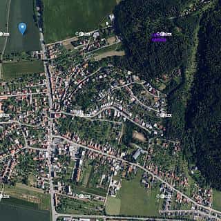 Prodej stavební parcely 1067 m² Lipůvka, Lipůvka, okres Blansko