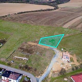 Prodej stavební parcely 1627 m² Netvořice, Zahradní, Netvořice, okres Benešov