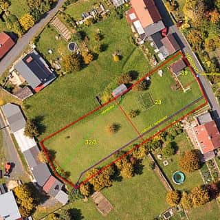 Prodej stavební parcely 1503 m² Mikulov, Hřbitovnmí, Mikulov, okres Teplice