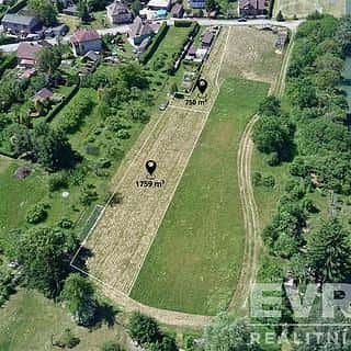 Prodej stavební parcely 2509 m² Golčův Jeníkov, Golčův Jeníkov, okres Havlíčkův Brod