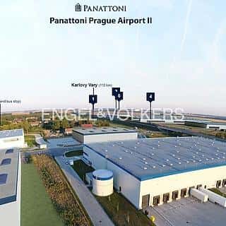 Pronájem skladu 18480 m² Pavlov, Logistická, Pavlov, okres Kladno