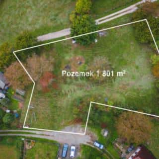 Prodej stavební parcely 1801 m² Radim, Radim, okres Jičín