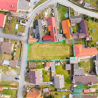 Prodej stavební parcely 719 m² Klenovice, Klenovice, okres Tábor