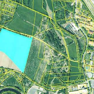 Prodej zemědělské půdy 36521 m² Plzeň, Ke Slonům, Plzeň, okres Plzeň-město