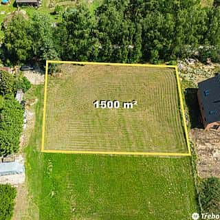 Prodej stavební parcely 1500 m² Suchdol nad Lužnicí, Suchdol nad Lužnicí, okres Jindřichův Hradec