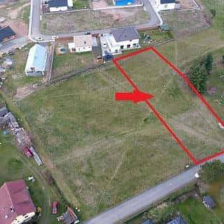 Prodej stavební parcely 1793 m² Višňová, Višňová, okres Příbram