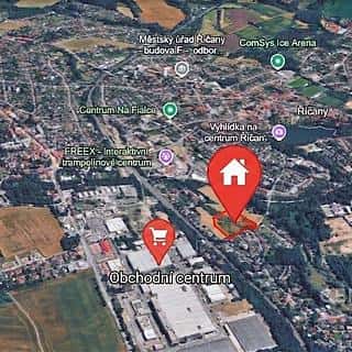 Prodej stavební parcely 9897 m² Říčany, Říčany, okres Praha-východ