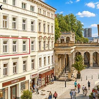 Pronájem bytu 2+1 62 m² Karlovy Vary, Lázeňská, Karlovy Vary